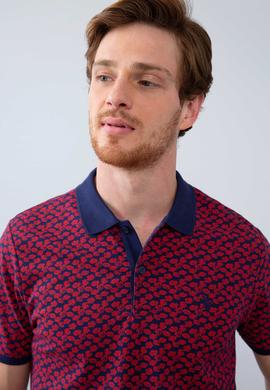 Erkek Lacivert Polo Yaka T-Shirt - 50206196003