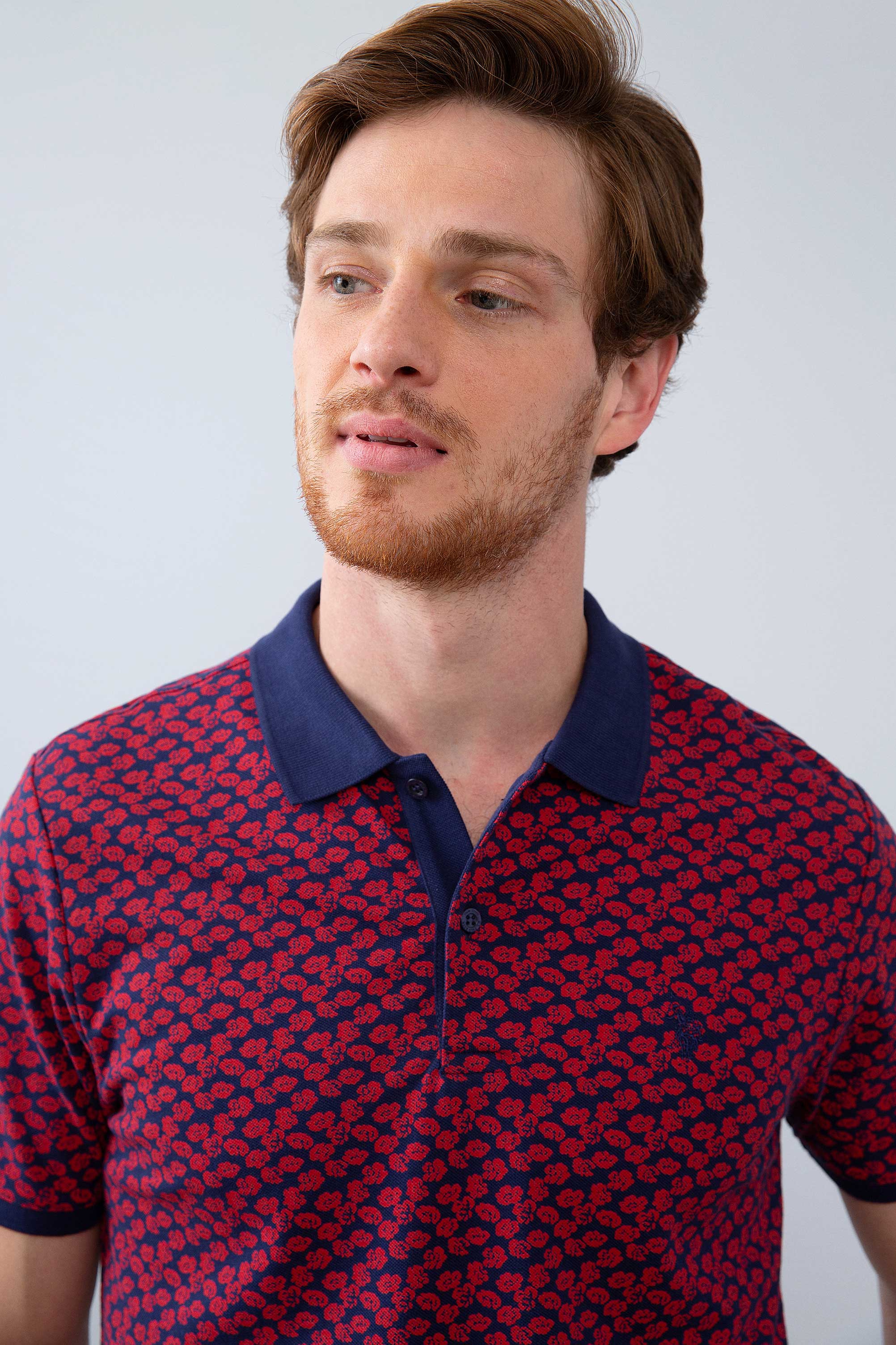 Erkek Lacivert Polo Yaka T-Shirt