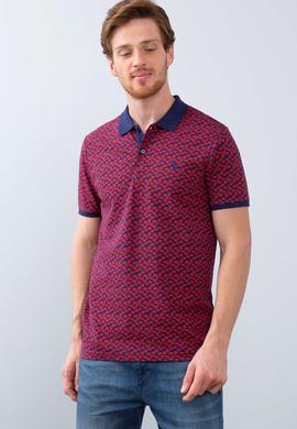 Erkek Lacivert Polo Yaka T-Shirt - 50206196003