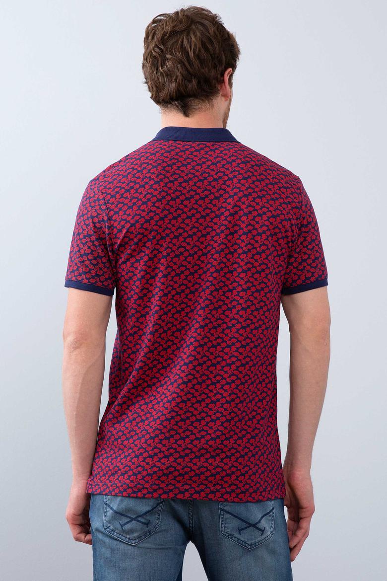 Erkek Lacivert Polo Yaka T-Shirt - 50206196003