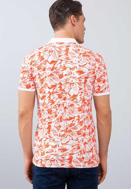 Erkek Nar Çiçeği Polo Yaka T-Shirt - 50206201007