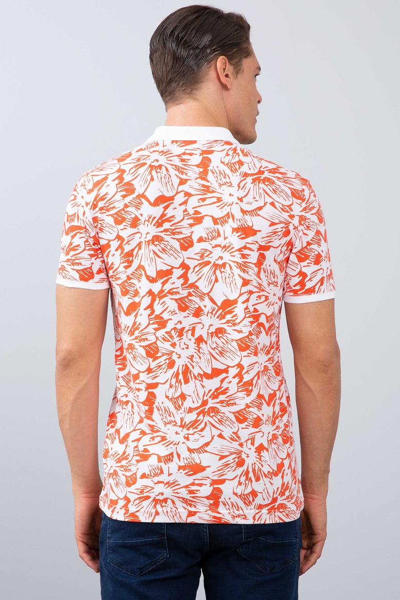Erkek Nar Çiçeği Polo Yaka T-Shirt - 50206201007