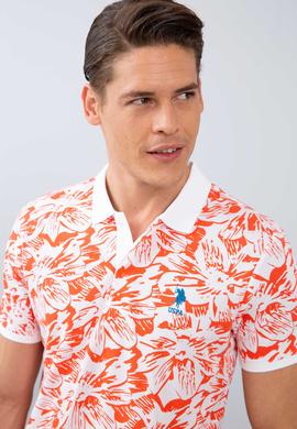 Erkek Nar Çiçeği Polo Yaka T-Shirt - 50206201007