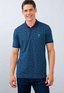 Erkek Lacivert Polo Yaka T-Shirt - 50206203008