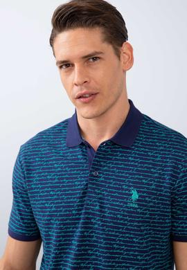 Erkek Lacivert Polo Yaka T-Shirt - 50206203008