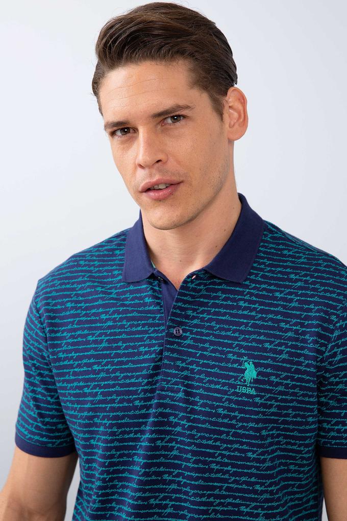Erkek Lacivert Polo Yaka T-Shirt