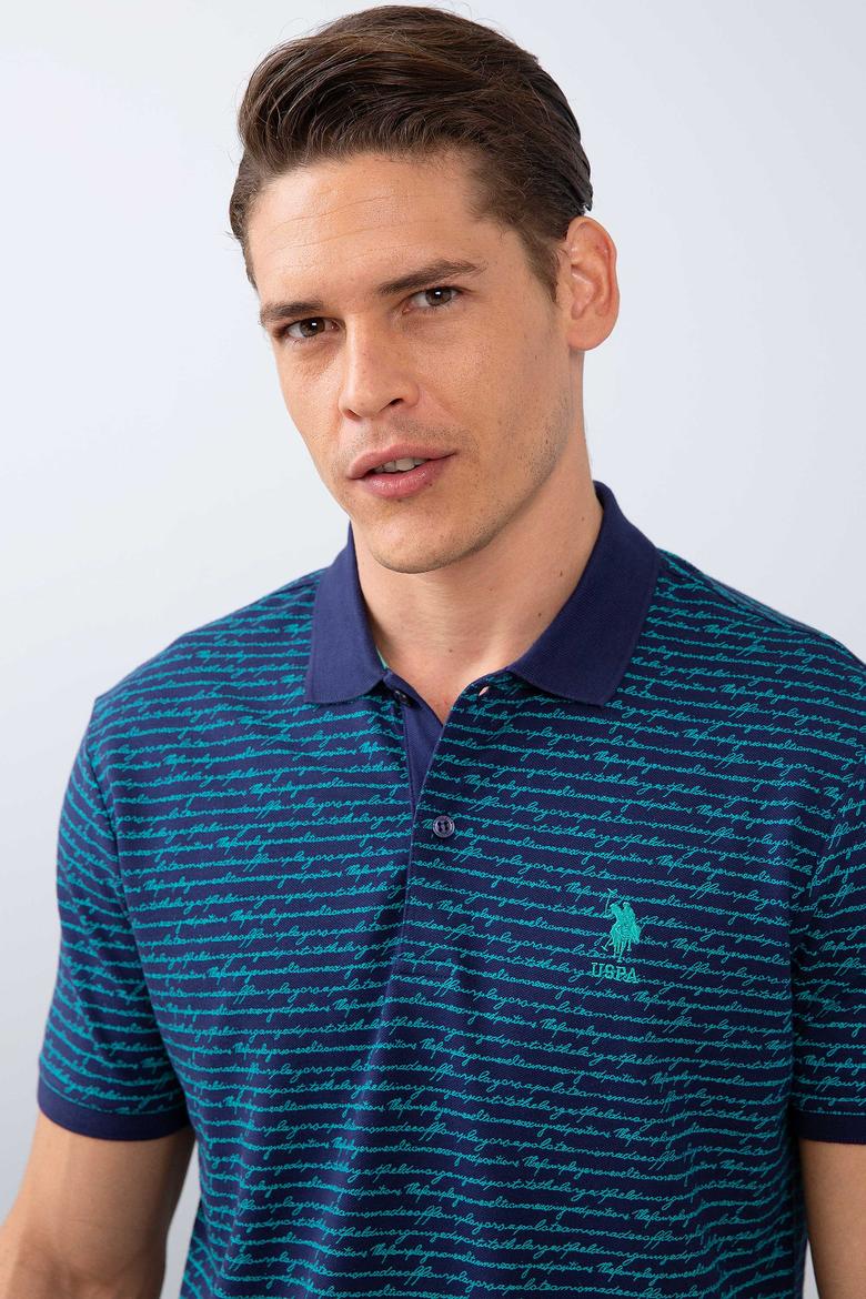 Erkek Lacivert Polo Yaka T-Shirt - 50206203008