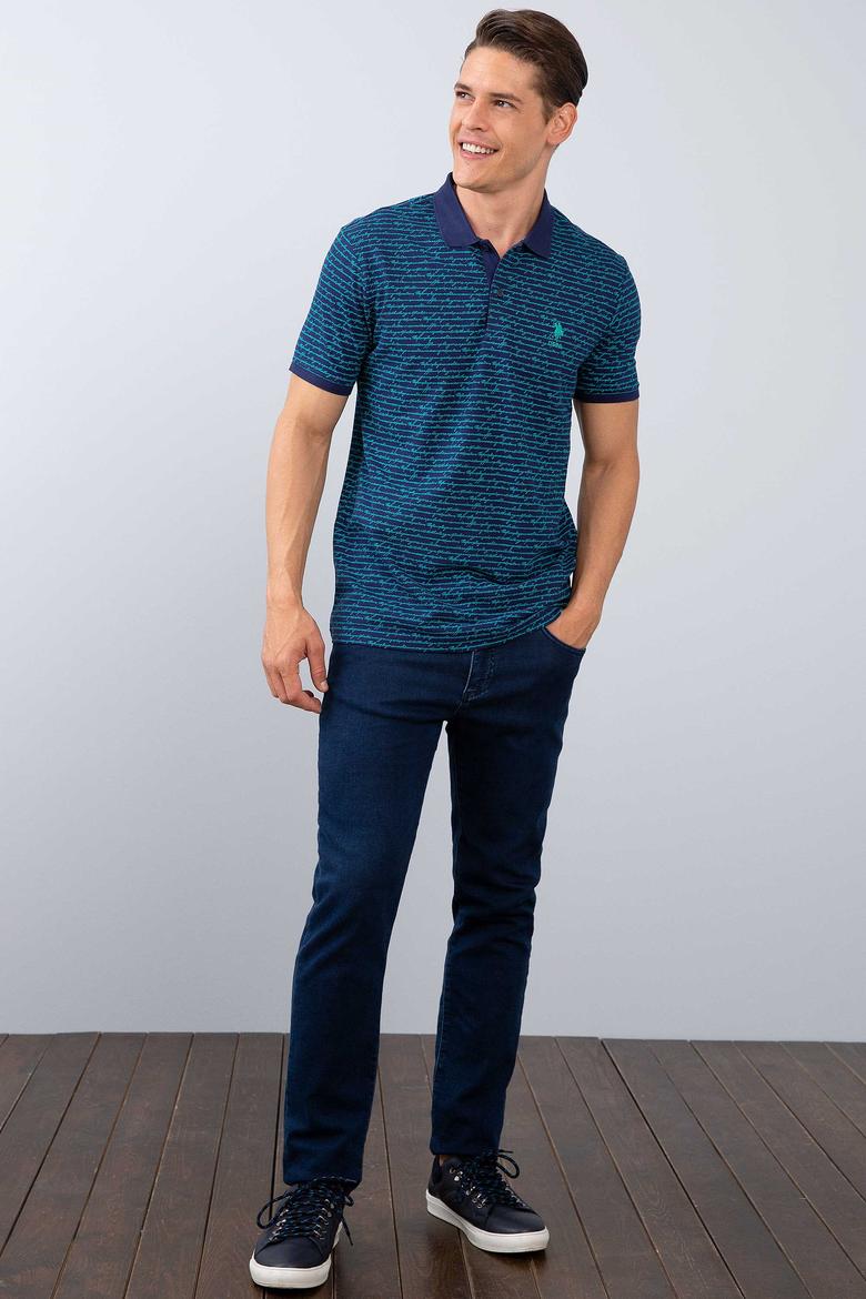 Erkek Lacivert Polo Yaka T-Shirt - 50206203008