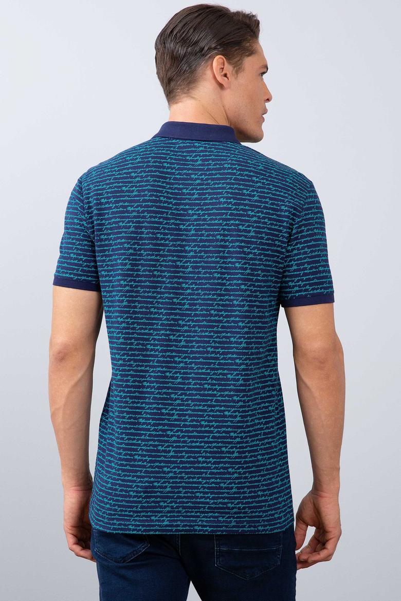 Erkek Lacivert Polo Yaka T-Shirt - 50206203008