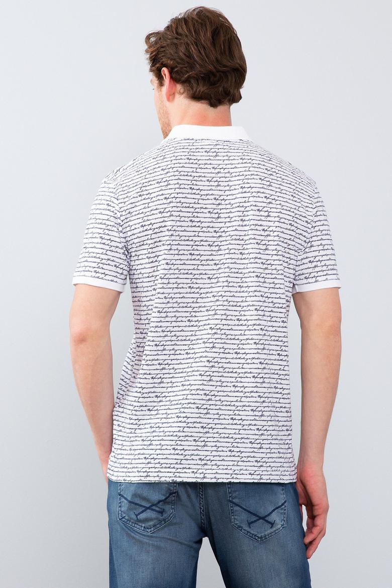 Erkek Beyaz Polo Yaka T-Shirt - 50206203018