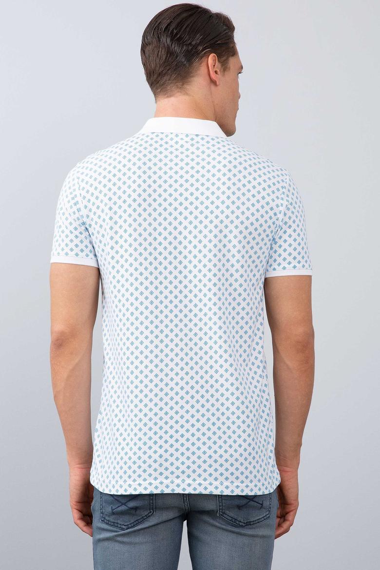 Erkek Beyaz Polo Yaka T-Shirt - 50206205006