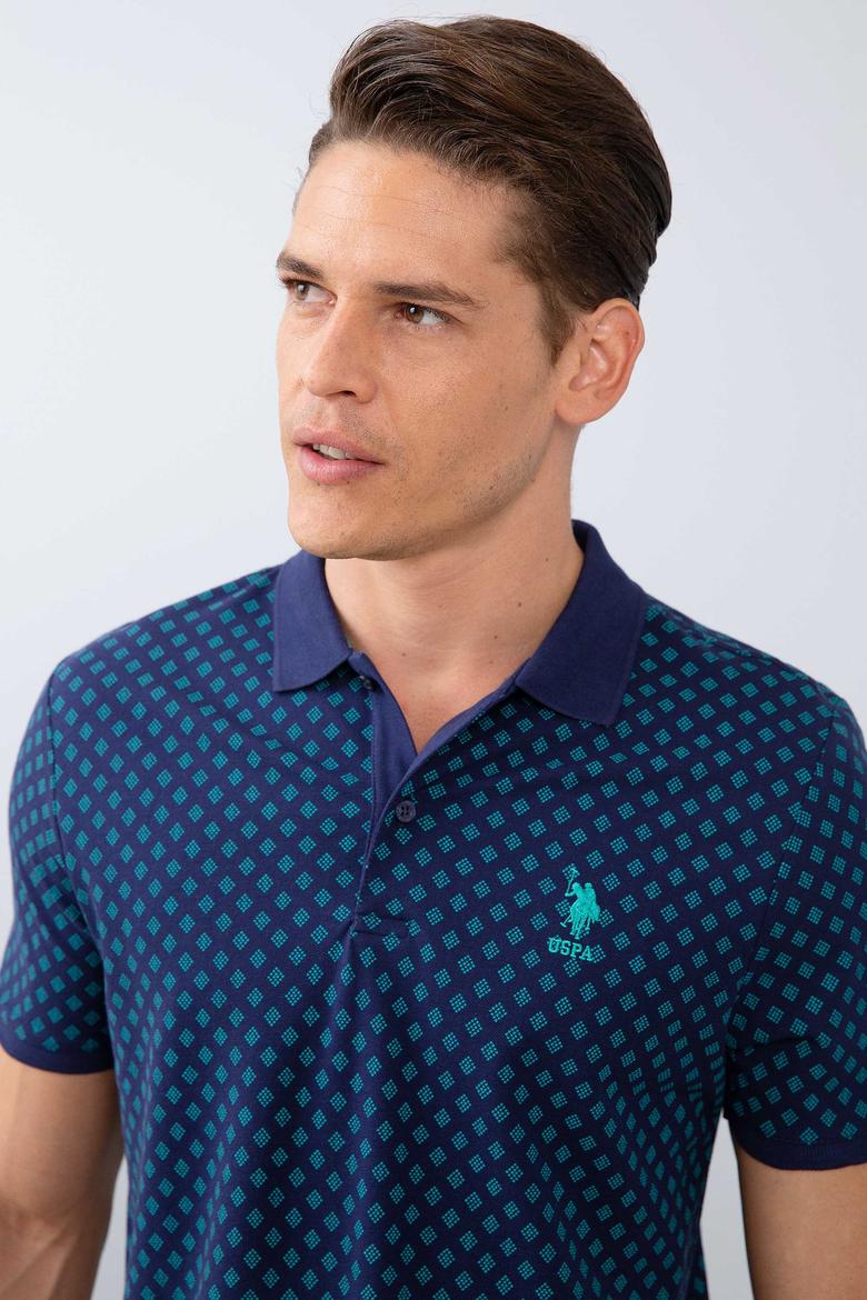 Erkek Petrol Polo Yaka T-Shirt - 50206205017