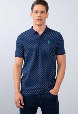Erkek Petrol Polo Yaka T-Shirt - 50206205017