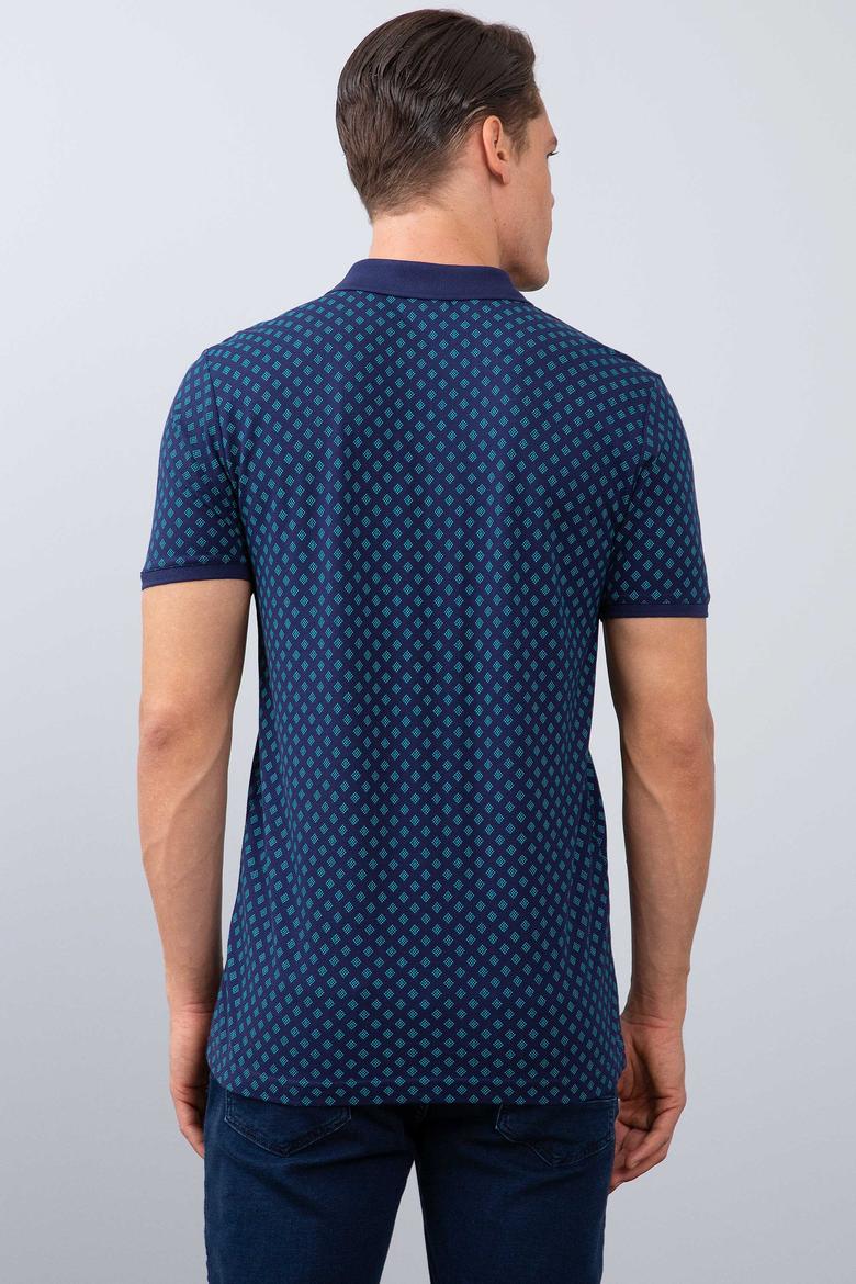 Erkek Petrol Polo Yaka T-Shirt - 50206205017