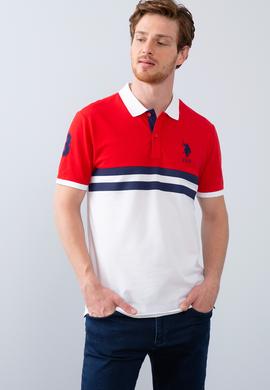 Erkek Kırmızı Polo Yaka T-Shirt - 50206206006