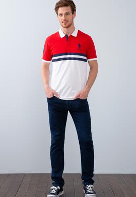 Erkek Kırmızı Polo Yaka T-Shirt - 50206206006