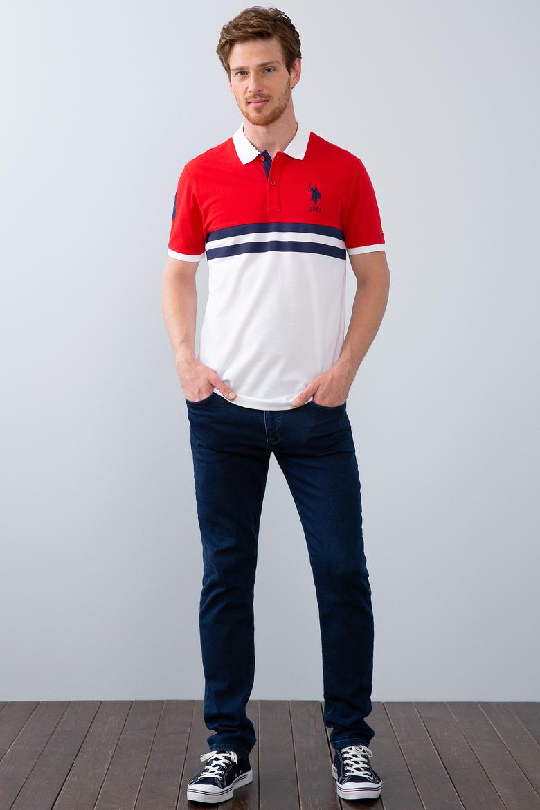 Erkek Kırmızı Polo Yaka T-Shirt - 50206206006
