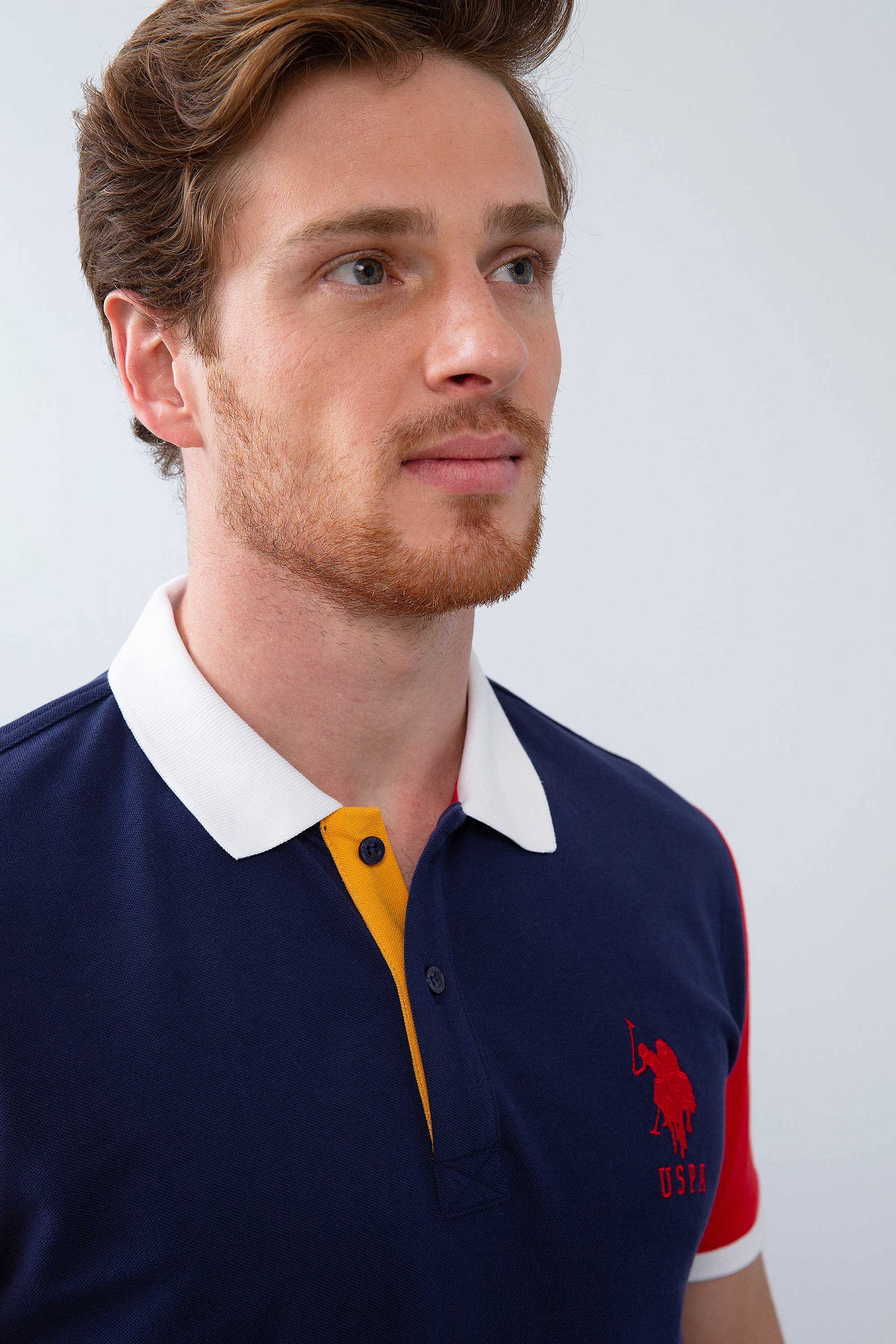 Erkek Lacivert Polo Yaka T-Shirt