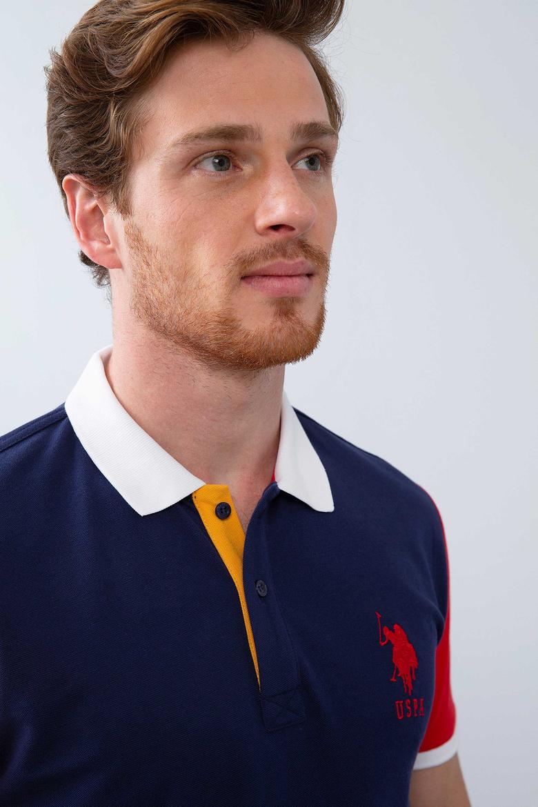 Erkek Lacivert Polo Yaka T-Shirt - 50206207001