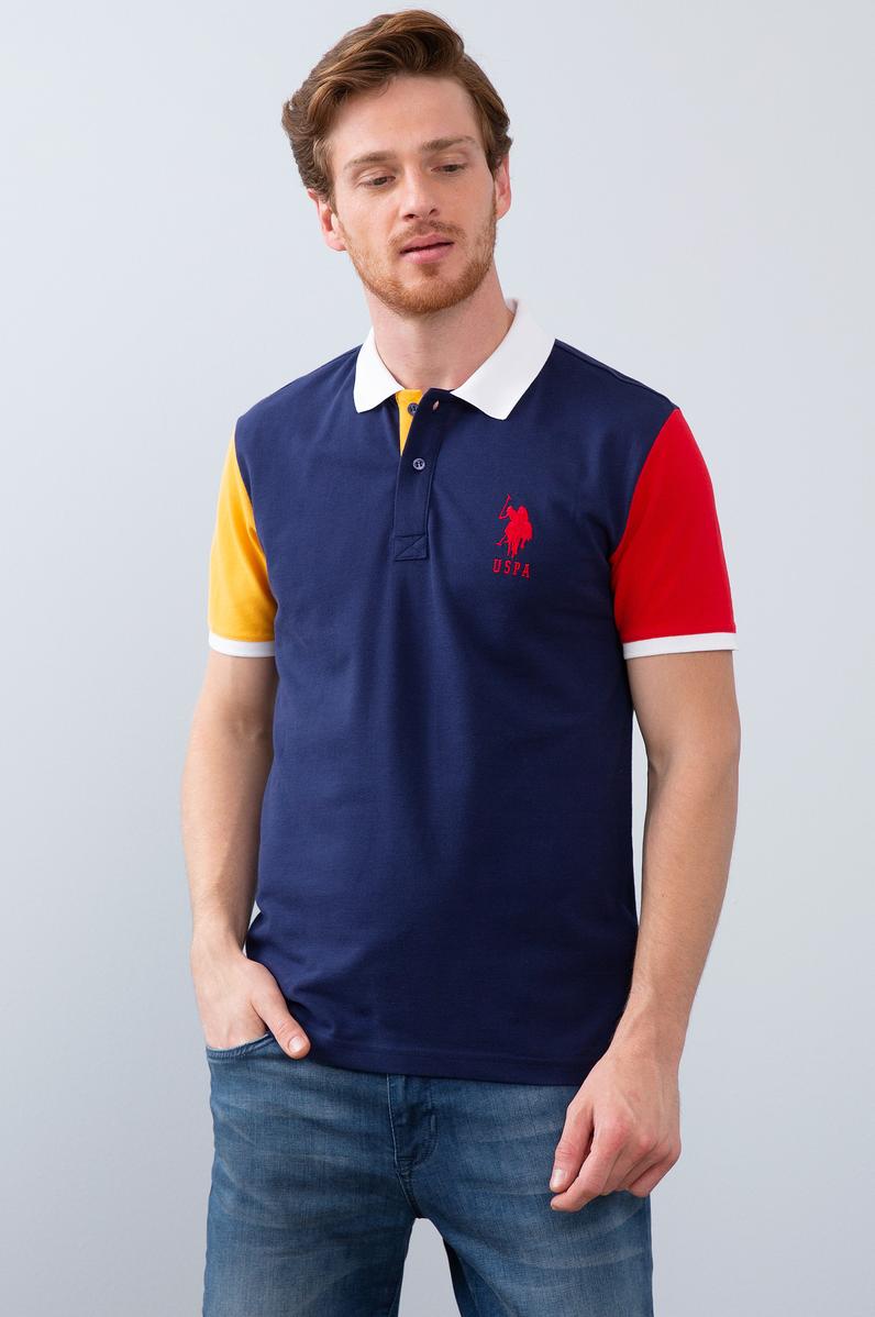 Erkek Lacivert Polo Yaka T-Shirt