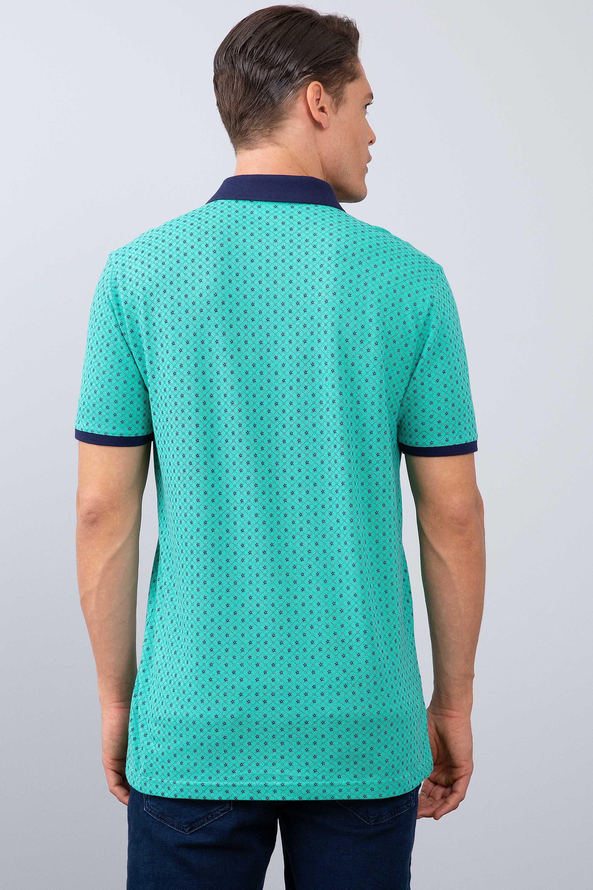 Erkek Mint Yeşili Polo Yaka T-Shirt