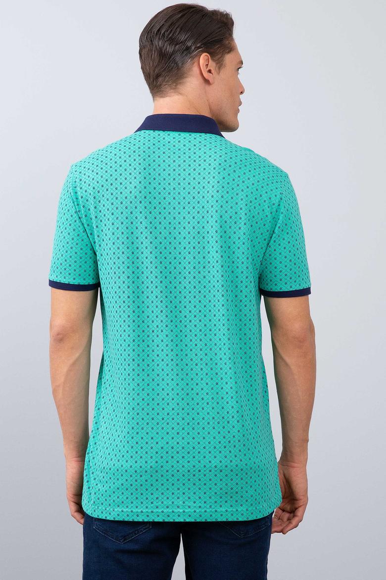 Erkek Mint Yeşili Polo Yaka T-Shirt - 50206209006