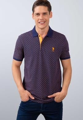 Erkek Lacivert Polo Yaka T-Shirt - 50206209016