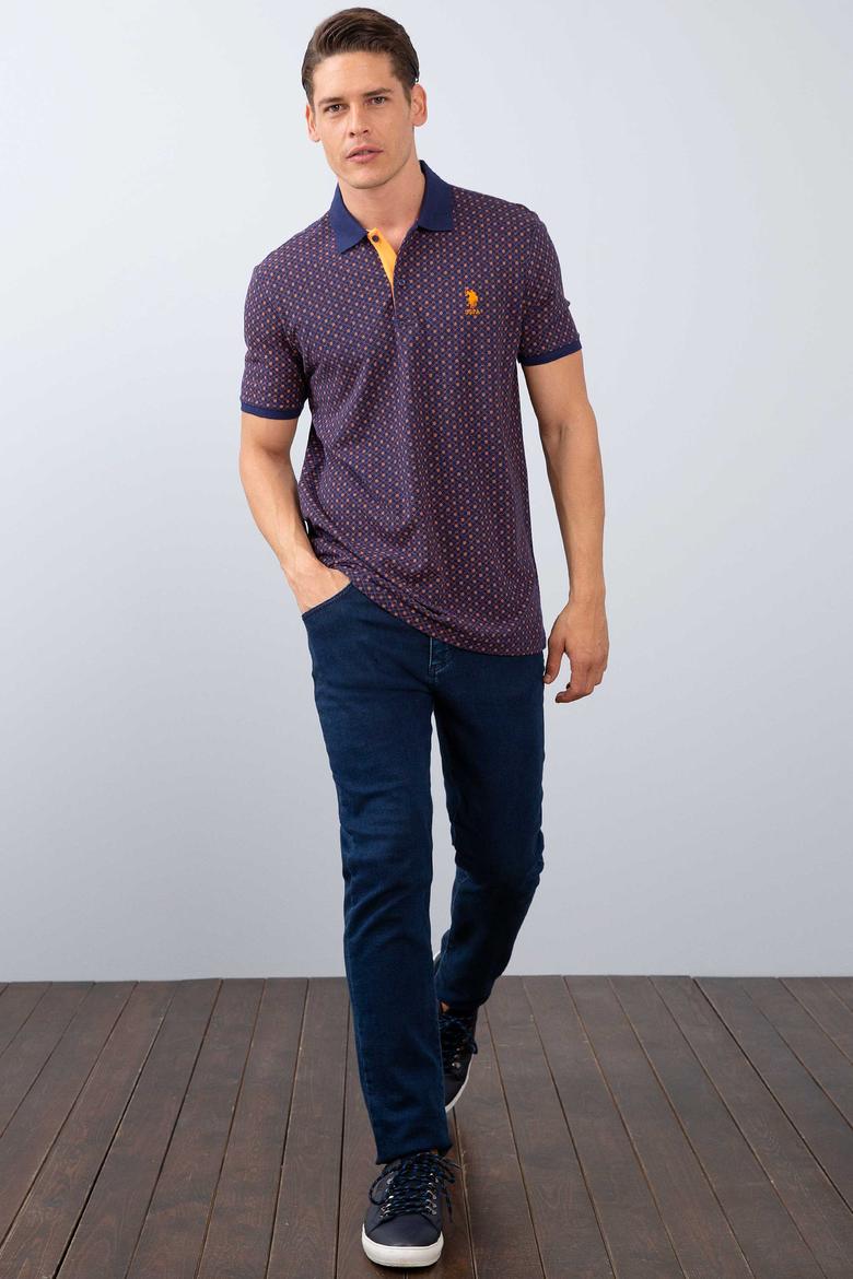 Erkek Lacivert Polo Yaka T-Shirt - 50206209016