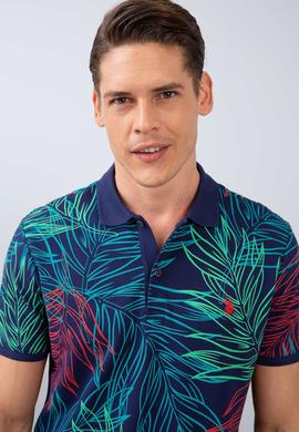 Erkek Lacivert Polo Yaka T-Shirt - 50206210016