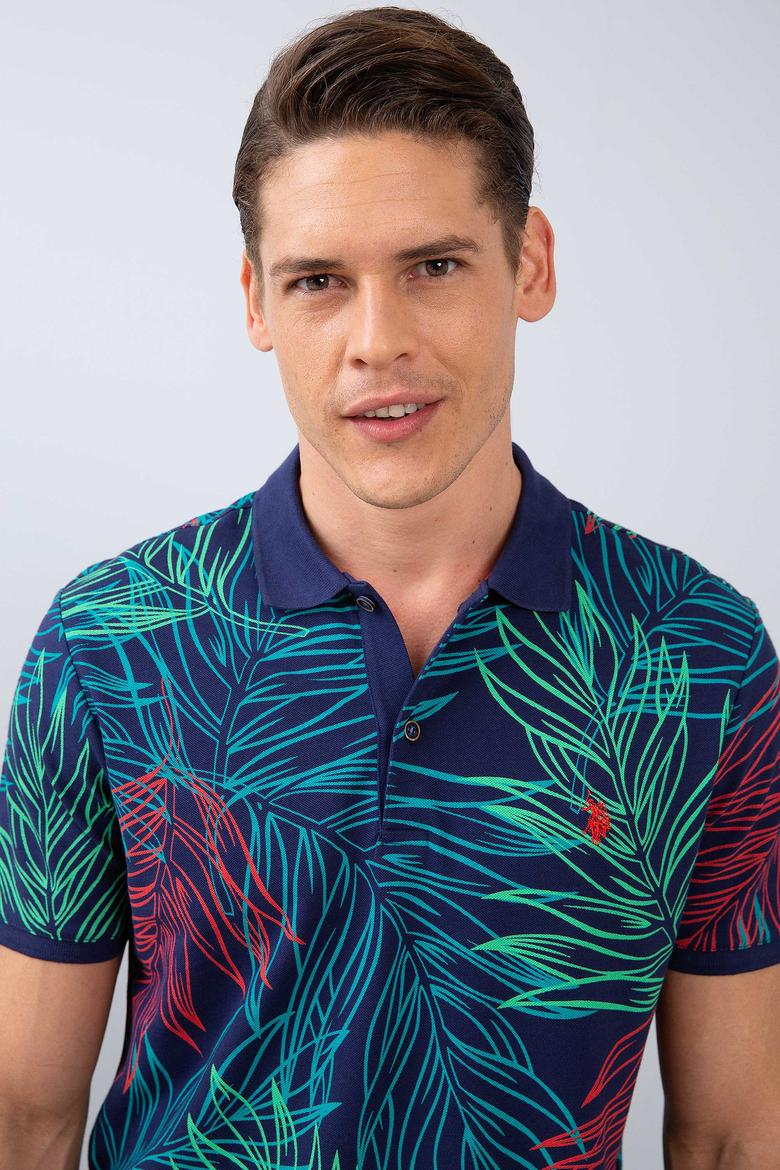 Erkek Lacivert Polo Yaka T-Shirt - 50206210016