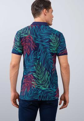 Erkek Lacivert Polo Yaka T-Shirt - 50206210016