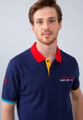 Erkek Lacivert Polo Yaka T-Shirt - 50206211016