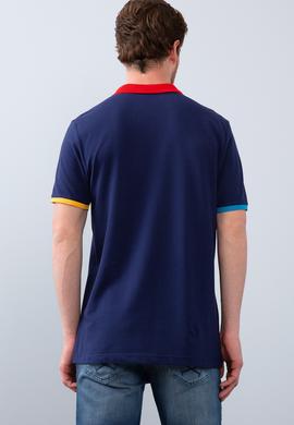 Erkek Lacivert Polo Yaka T-Shirt - 50206211016