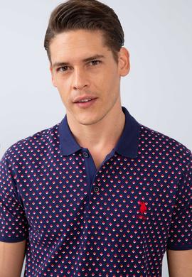 Erkek Lacivert Polo Yaka T-Shirt - 50206212019