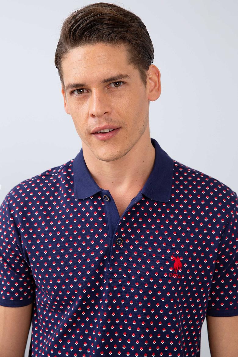 Erkek Lacivert Polo Yaka T-Shirt - 50206212019