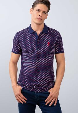 Erkek Lacivert Polo Yaka T-Shirt - 50206212019