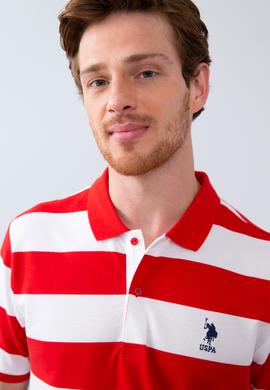 Erkek Kırmızı Polo Yaka T-Shirt - 50206215011