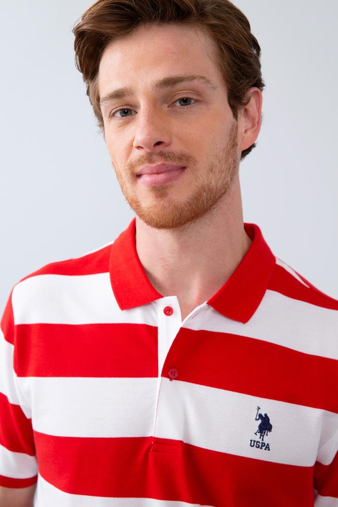 Erkek Kırmızı Polo Yaka T-Shirt