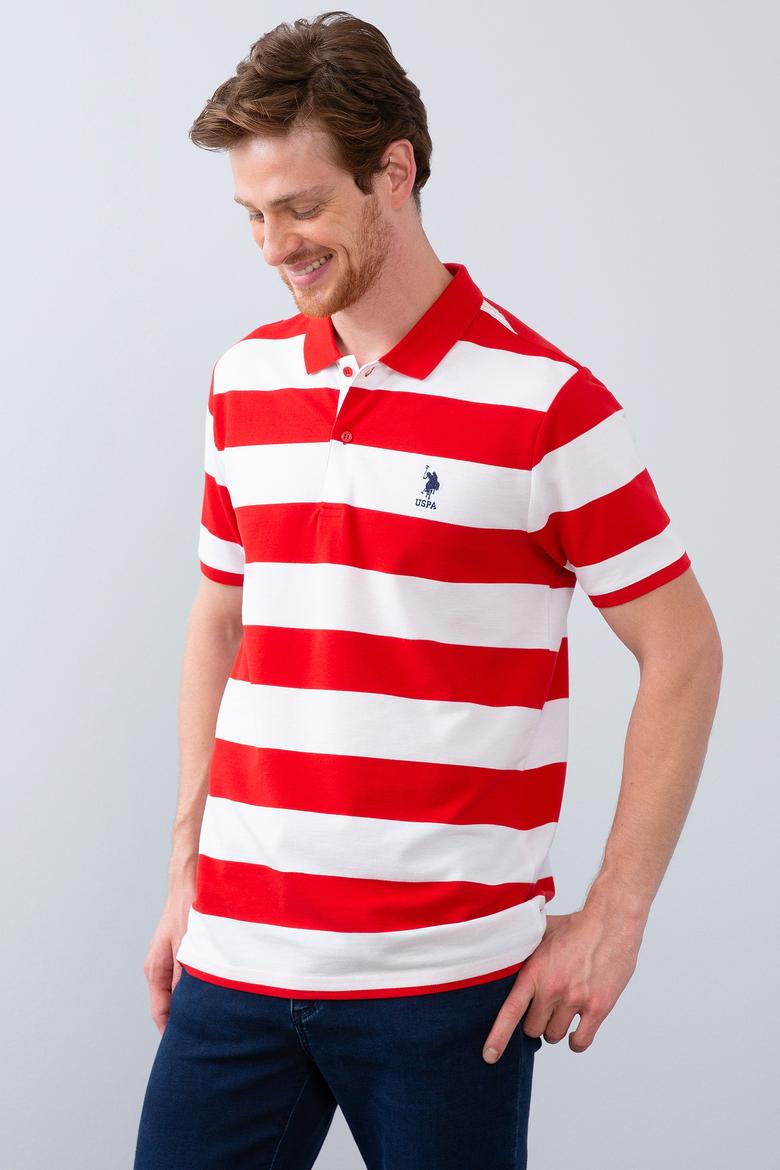 Erkek Kırmızı Polo Yaka T-Shirt - 50206215011