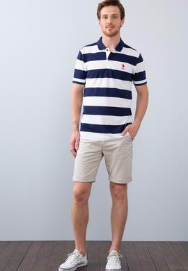Erkek Lacivert Polo Yaka T-Shirt - 50206215021