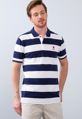 Erkek Lacivert Polo Yaka T-Shirt - 50206215021