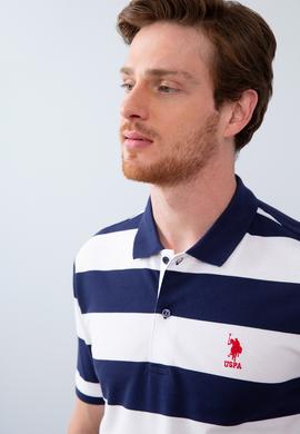 Erkek Lacivert Polo Yaka T-Shirt - 50206215021