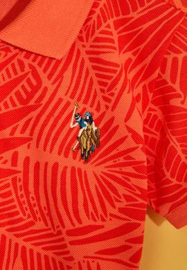 Erkek Çocuk Kırmızı Polo Yaka Tişört - 50206217001