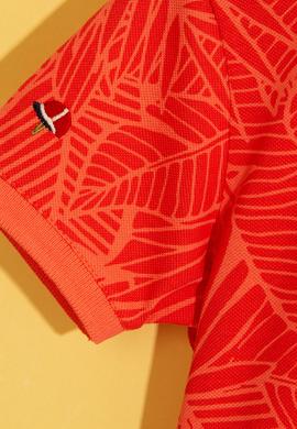 Erkek Çocuk Kırmızı Polo Yaka Tişört - 50206217001