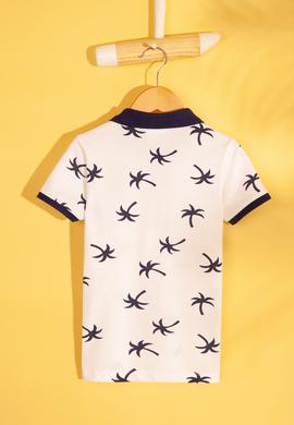 Erkek Çocuk Lacivert Polo Yaka Tişört - 50206218002