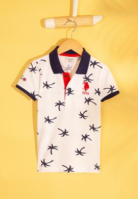 Erkek Çocuk Lacivert Polo Yaka Tişört - 50206218002