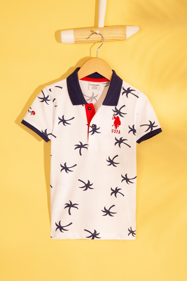 Erkek Çocuk Lacivert Polo Yaka Tişört