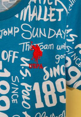 Erkek Çocuk Mavi Polo Yaka Tişört - 50206272001