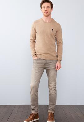 Erkek Camel Basic Kazak - 50206752037