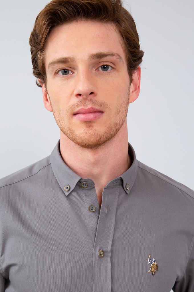 Erkek Gri Gömlek